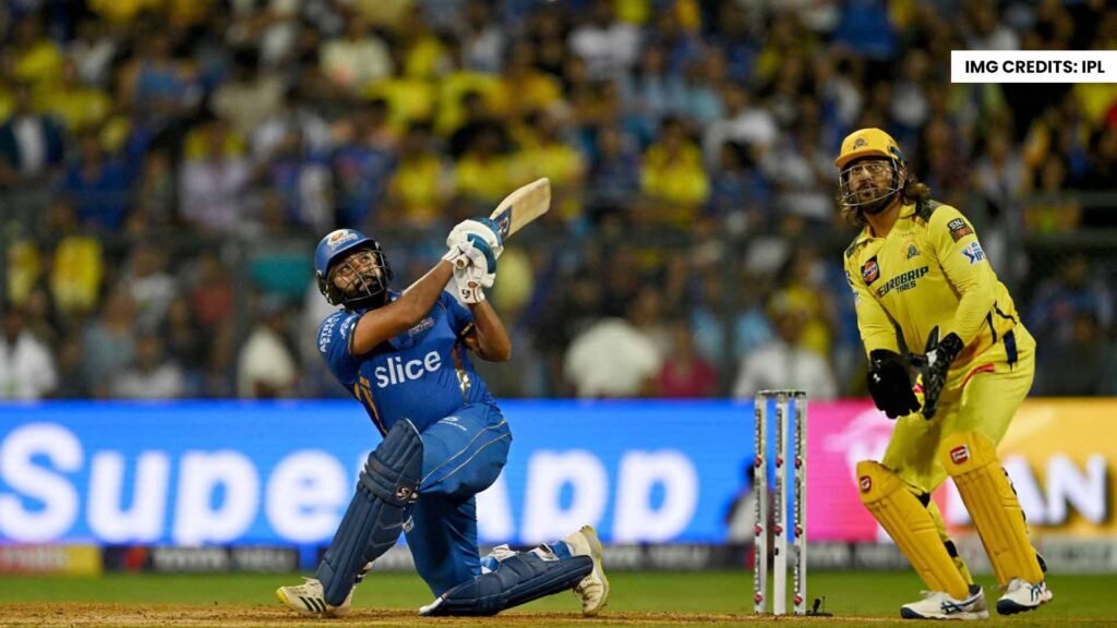 CSK VS MI DHONI ROHIT