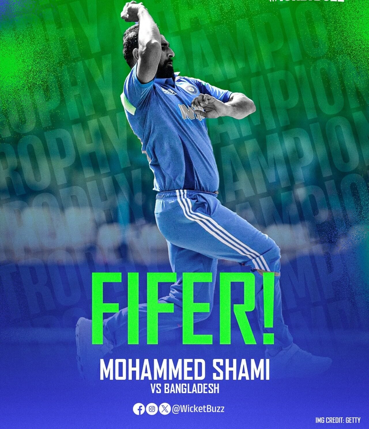 Mohammed Shami’s Five-Wicket Haul