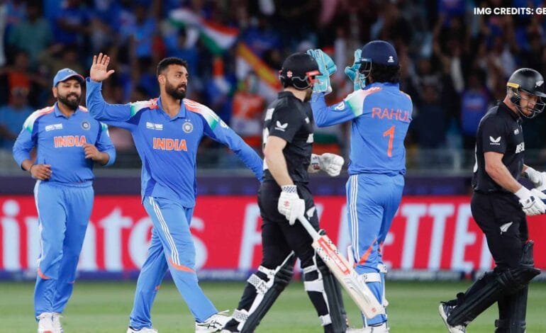 India Defeats New Zealand by 44 Runs