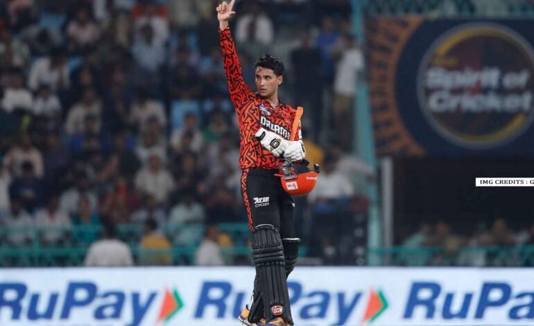 Abhishek Sharma hits 18-ball fifty vs LSG in IPL 2025