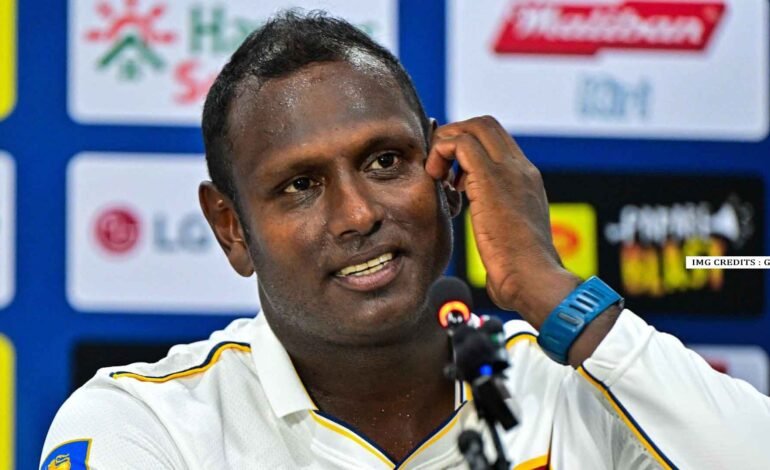 Angelo Mathews addresses media ahead of Test retirement in Galle