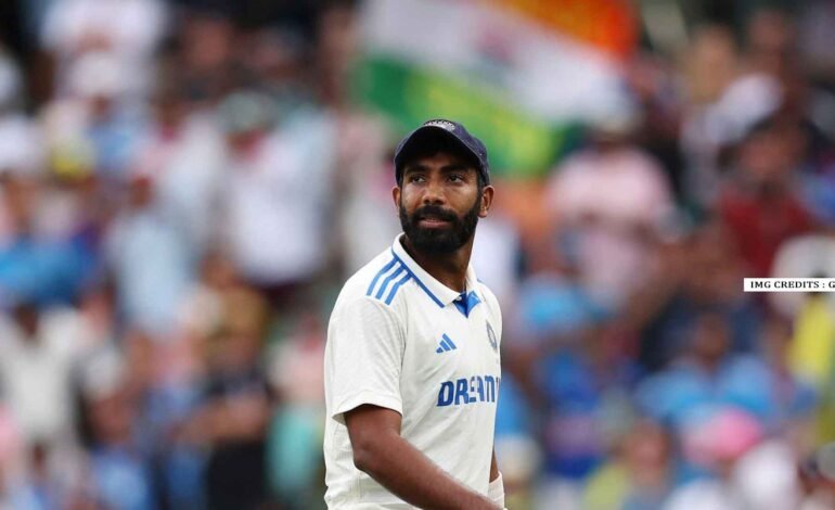 Jasprit Bumrah during a training session ahead of the England vs India Test series, focusing on workload management and fitness to contribute effectively without taking on captaincy duties.
