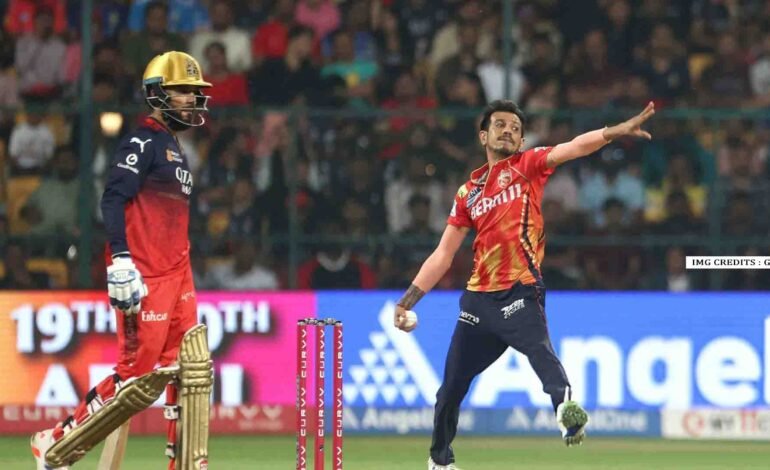 Yuzvendra Chahal bowling in the nets ahead of PBKS vs MI IPL 2025 Qualifier 2 at Narendra Modi Stadium