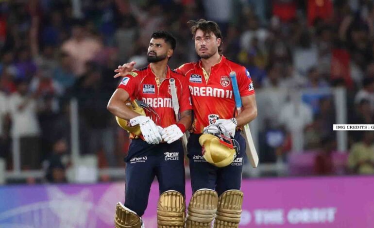 Shreyas Iyer celebrates after leading PBKS to IPL 2025 final against MI.