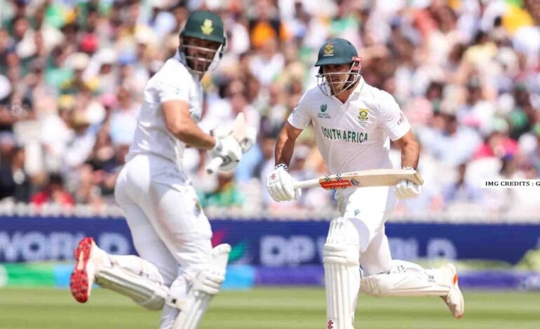 Markram and Bavuma celebrate as South Africa wins WTC Final