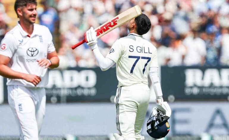  Shubman Gill Double Century vs England Puts India in Command at Edgbaston