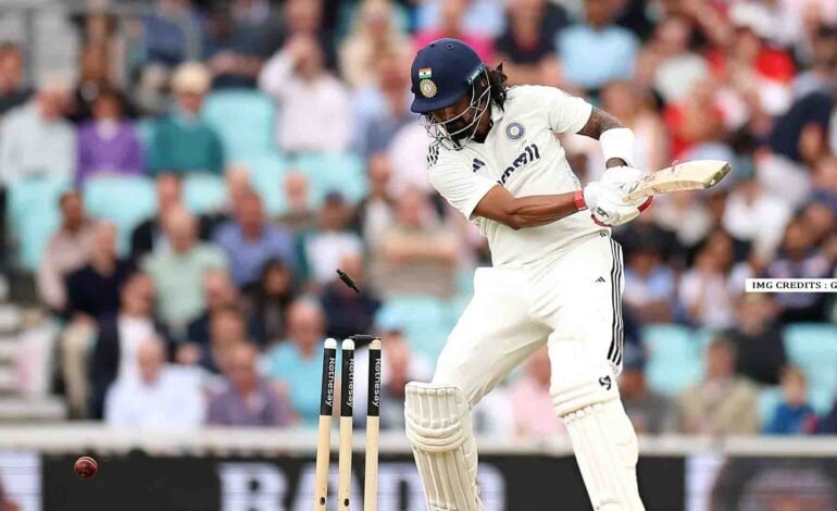  Oval Day 1: KL Rahul Out for 14, England Dominate Early