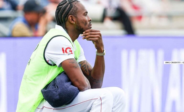 Jofra Archer bowling in England training ahead of Lord’s Test against India