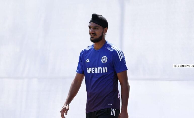 Arshdeep Singh prepares for his Test debut for India against England at The Oval in the fifth and final Test of the 2025 series.