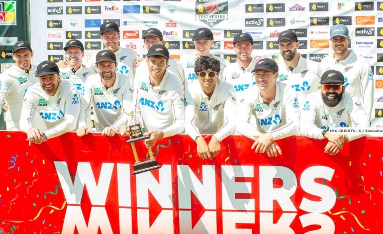  New Zealand Crush Zimbabwe with Record Test Victory