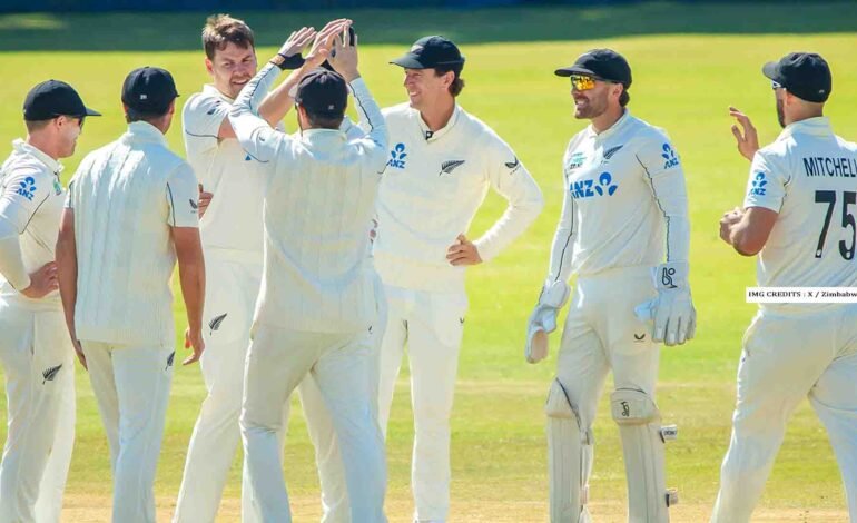  New Zealand Crush Zimbabwe with Third-Biggest Win in Test Cricket History