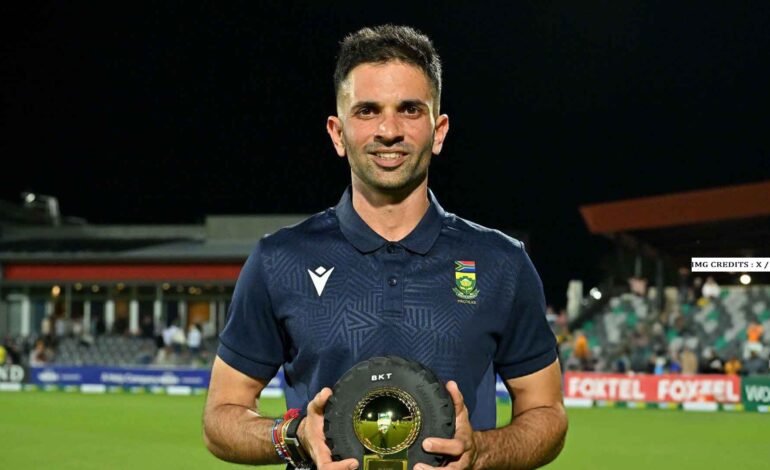  Keshav Maharaj Back in South Africa T20I Squad for England Tour