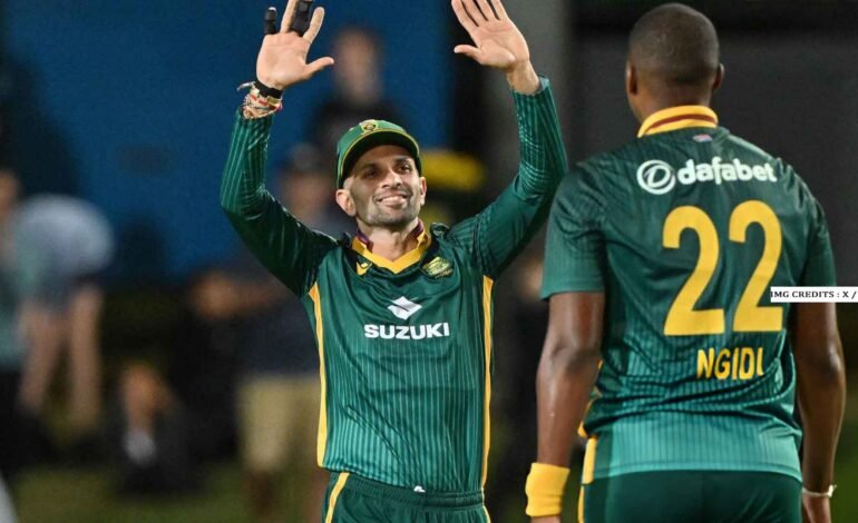  Keshav Maharaj Five-For vs Australia Hands South Africa 1-0 Lead