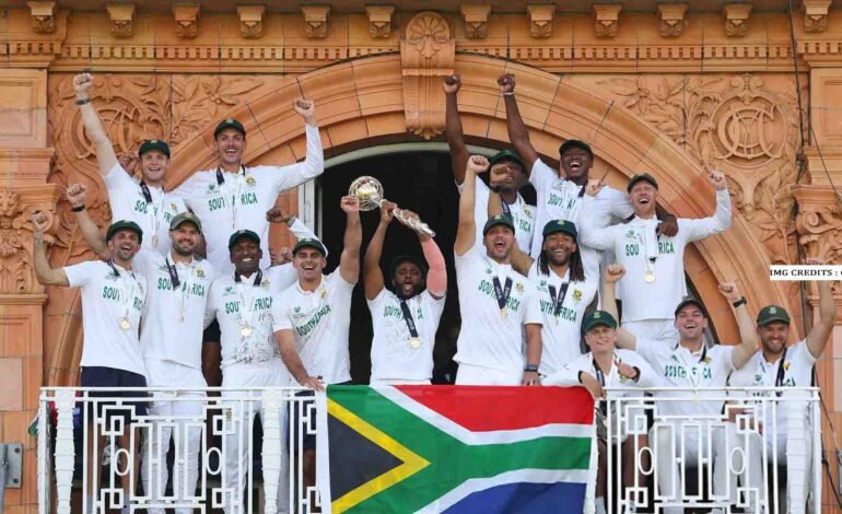 outh Africa vs Pakistan WTC 2025-27 series schedule featuring Tests, ODIs, and T20Is across Lahore, Rawalpindi, and Faisalabad.
