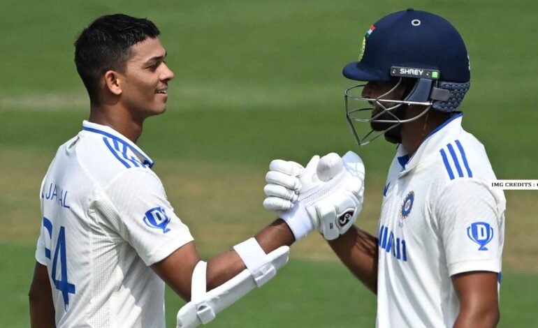 Shreyas Iyer and Yashasvi Jaiswal during practice ahead of the Duleep Trophy semi-final between West Zone and Central Zone