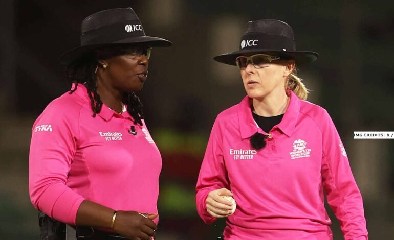 Women match referees and umpires appointed by ICC to officiate at the 2025 Women’s ODI World Cup in India and Sri Lanka, marking the first all-woman officiating panel in tournament history.