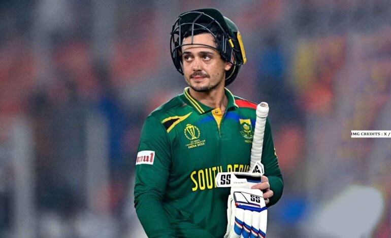 Quinton de Kock ODI retirement reversal: South Africa star returns for Pakistan tour 2025