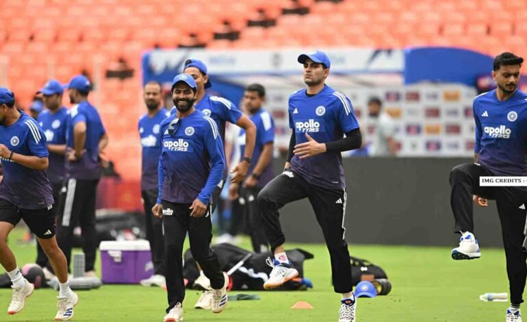 India vs West Indies Test 2025 toss at Ahmedabad stadium