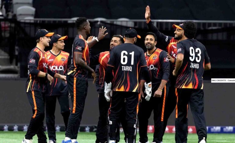 Mississauga Masters’ Bopara blasts 72* in 10-wicket chase; Brampton Blitz finish tight chase against Kings in Canada Super 60 2025