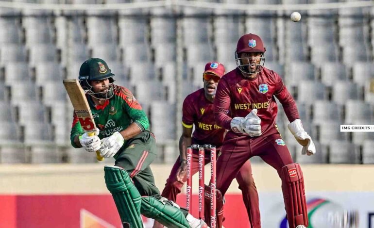 Bangladesh vs West Indies 1st ODI: Seales and Chase Shine as Bangladesh Bowled Out for 207